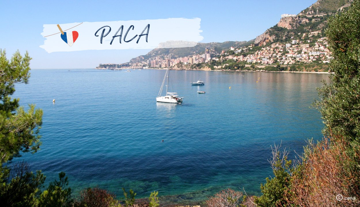 panorama représentant le sud est de la france